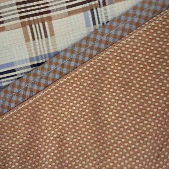 Bugatchi Uomo Shirt Shaped Fit Pattern Geo Print Medium - Picture 7 of 7